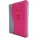 Biblia NTR, gri/roz,. fermoar, index, cotor argintiu